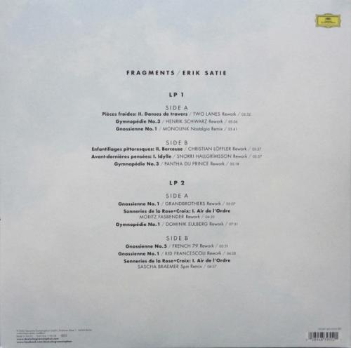 Виниловая пластинка Сборник - Satie: Fragments (Satie Reworks & Remixes) (Black Vinyl 2LP)