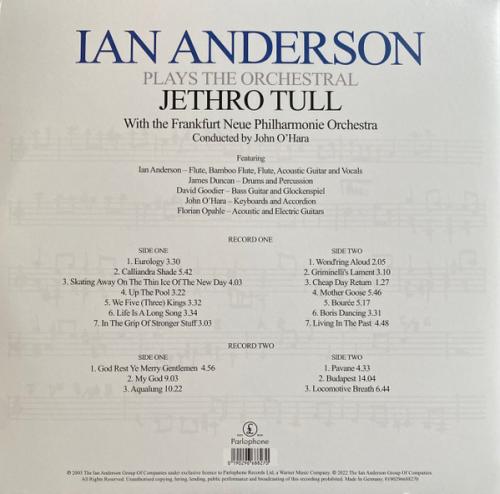 Виниловая пластинка Ian Anderson - Plays The Orchestral Jethro Tull (Black Vinyl 2LP)