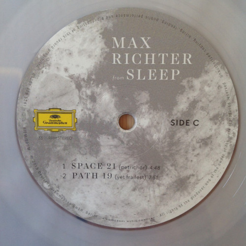 Виниловая пластинка Richter, Max, From Sleep (transparent)