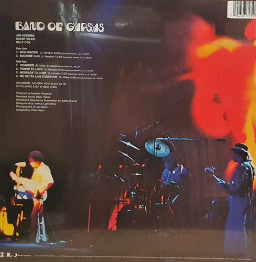 Виниловая пластинка Sony JIMI HENDRIX, BAND OF GYPSYS (50TH ANNIVERSARY) (Translucent White, Red & Black Vinyl/Gatefold/Booklet)