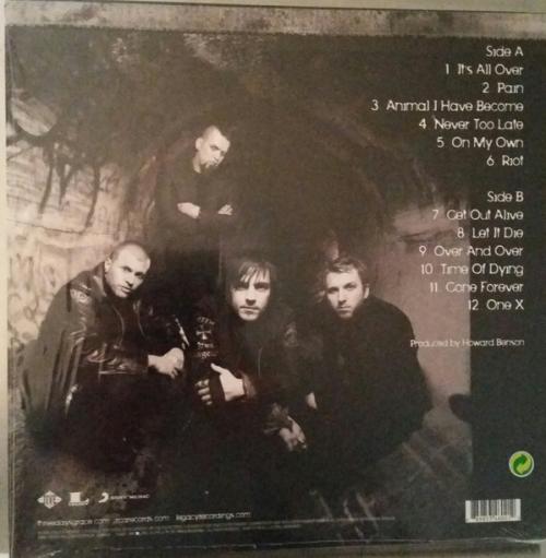 Виниловая пластинка Sony Three Days Grace One-X (Black Vinyl)