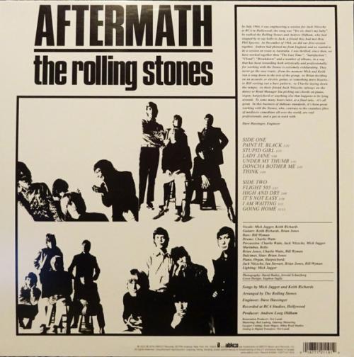 Виниловая пластинка The Rolling Stones - Aftermath (US Version) (Black Vinyl LP)