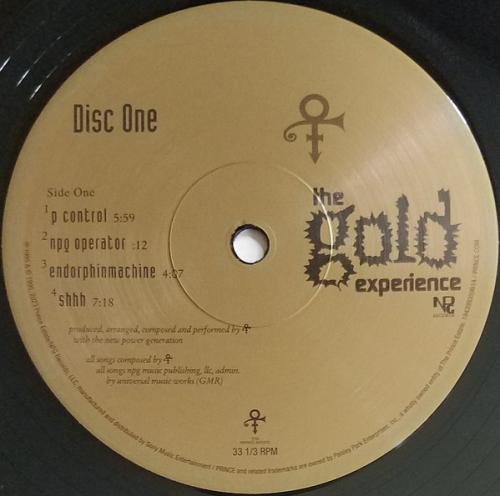 Виниловая пластинка The Artist - The Gold Experience (Black Vinyl 2LP)
