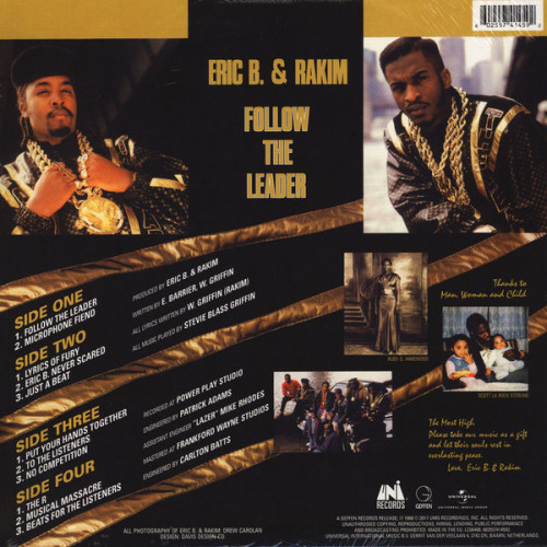 Виниловая пластинка Eric B. & Rakim, Follow The Leader
