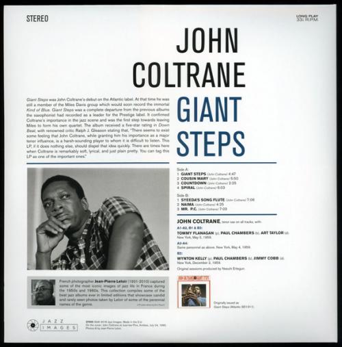 Виниловая пластинка John Coltrane - Giant Steps (Black Vinyl LP)