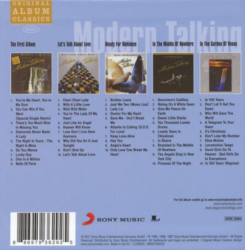 CD диск Modern Talking - Original Album Classics (Box Set)