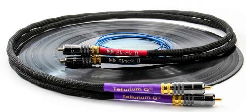 Кабель межблочный аудио Tellurium Q Black II Phono RCA 1.0m