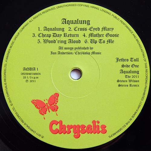 Виниловая пластинка Jethro Tull AQUALUNG (180 Gram)