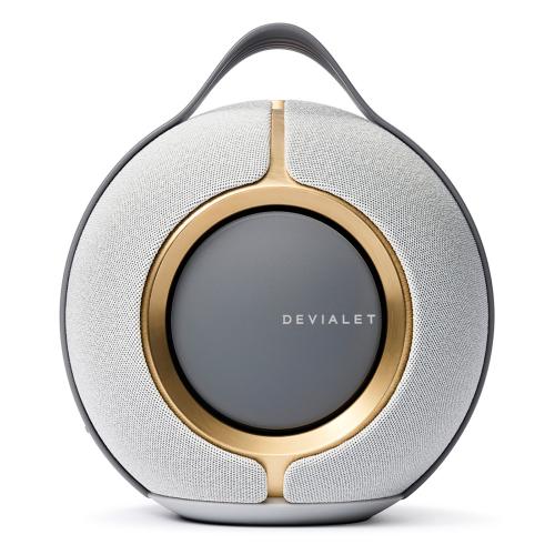 Портативная акустика Devialet Mania Opéra de Paris, светло-серый/золото