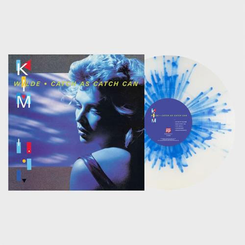 Виниловая пластинка Kim Wilde - Catch As Catch Can (Clear/Blue Splatter Vinyl LP)