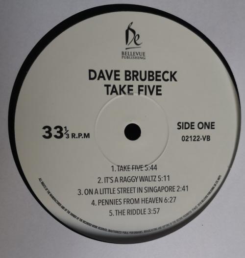 Виниловая пластинка Dave Brubeck - Take Five