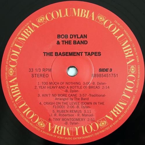 Виниловая пластинка Bob Dylan THE BASEMENT TAPES