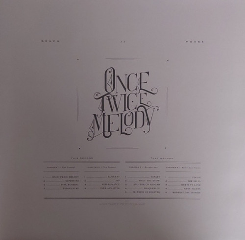 Виниловая пластинка Beach House - Once Twice Melody (Black Vinyl 2LP)