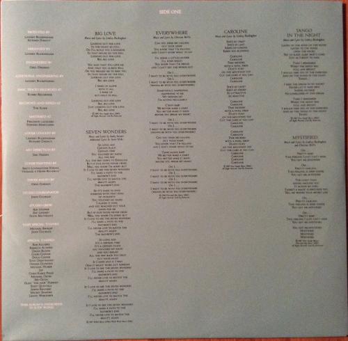 Виниловая пластинка Fleetwood Mac TANGO IN THE NIGHT (180 Gram)