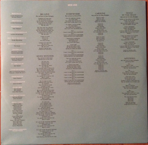 Виниловая пластинка Fleetwood Mac TANGO IN THE NIGHT (180 Gram)