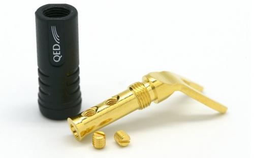 Разъем QED 1890 Screwloc Plastic Spade (4 шт.)