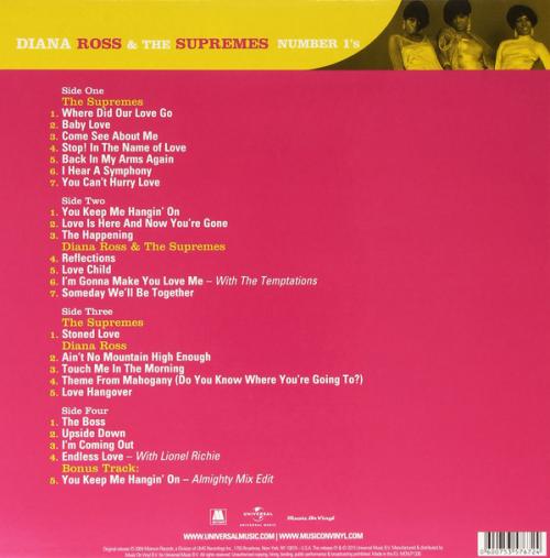 Виниловая пластинка Diana Ross & The Supremes NO 1S (180 Gram)