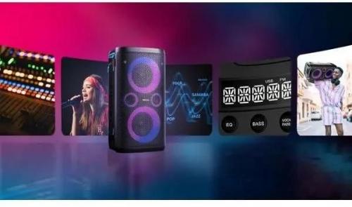 Минисистема Hisense Party Rocker One черный