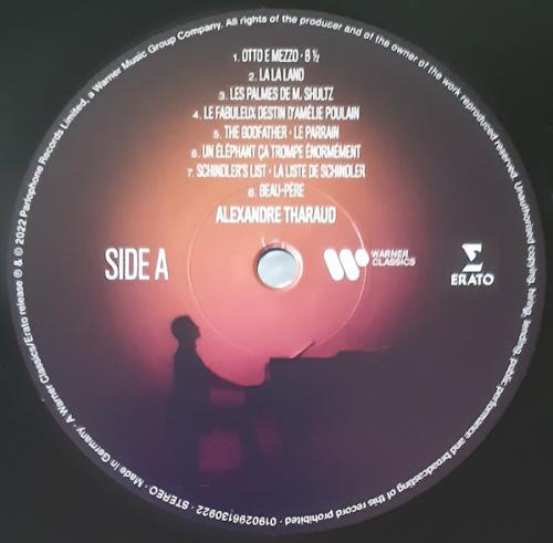 Виниловая пластинка Alexandre Tharaud - Cinema (Black Vinyl LP)