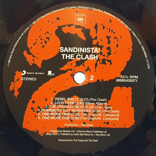 Виниловая пластинка The Clash SANDINISTA!