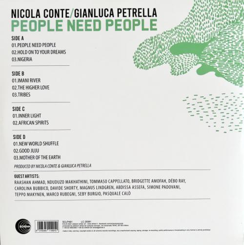 Виниловая пластинка Nicola Conte; Petrella, Gianluca - People Need People (Black Vinyl 2LP)