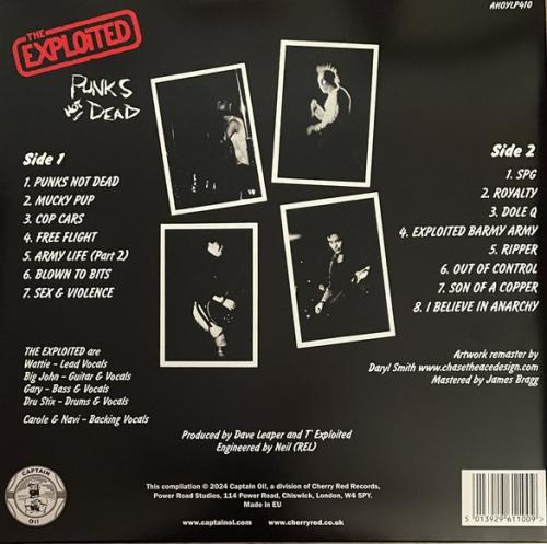 Виниловая пластинка The Exploited - Punks Not Dead (Black Vinyl LP)