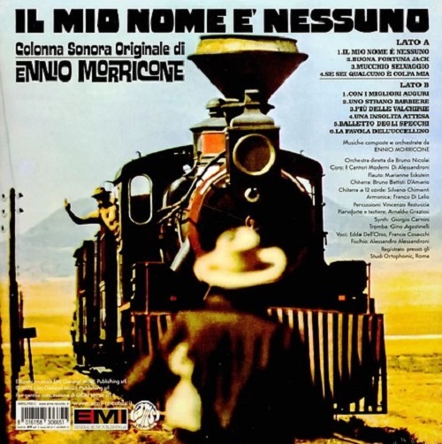 Виниловая пластинка Саундтрек - Il Mio Nome E Nessuno (Ennio Morricone) (Coloured Vinyl LP)