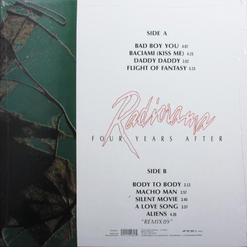 Виниловая пластинка Radiorama - Four Years After... (Black Vinyl LP)