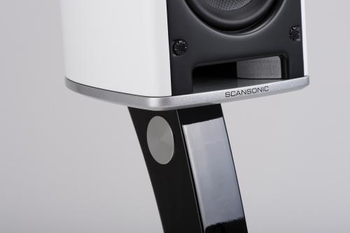 Стойки под акустику Scansonic HD Speaker stand Black Laquer Single