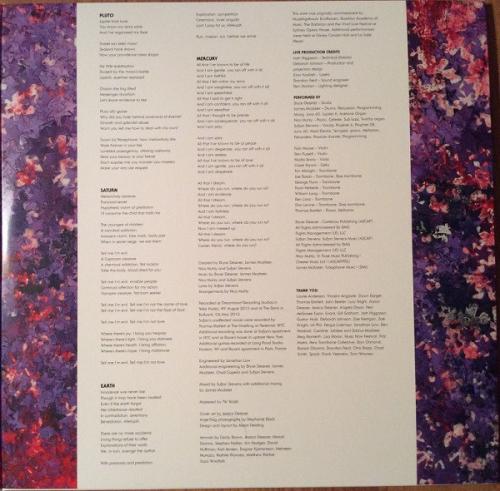 Виниловая пластинка Stevens; Dessner; Muhly; McAlister - Planetarium (Black Vinyl 2LP)