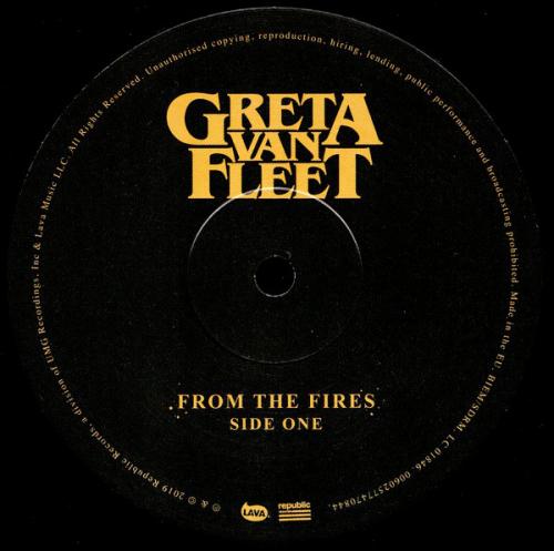Виниловая пластинка Greta Van Fleet - From The Fires (EP)