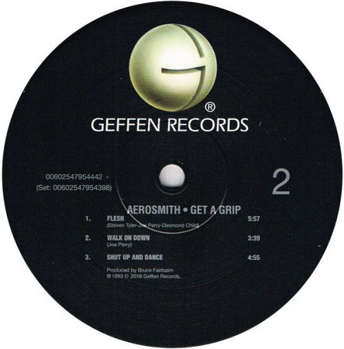 Виниловая пластинка Aerosmith, Get A Grip