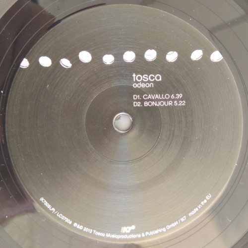 Виниловая пластинка Tosca - Odeon (Black Vinyl 2LP)