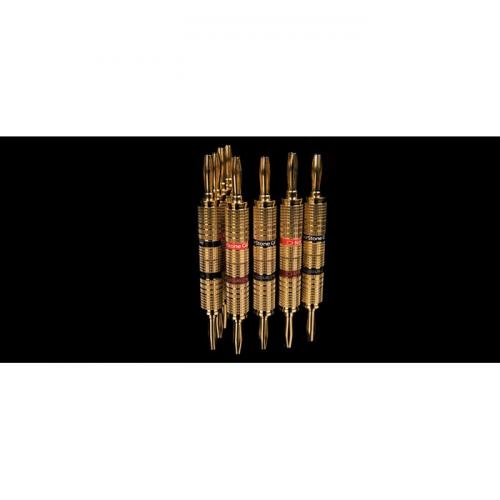 Разъемы NorStone Banana Plugs gold