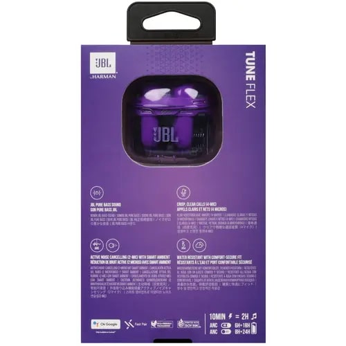 Наушники JBL Tune Flex Ghost Purple