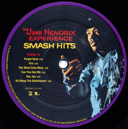 Виниловая пластинка Sony Jimi Hendrix Smash Hits (140 Gram)