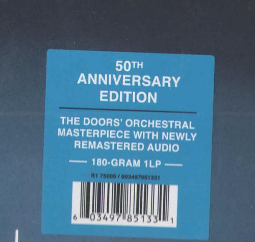 Виниловая пластинка WM THE DOORS, THE SOFT PARADE (50TH ANNIVERSARY) (180 Gram Black Vinyl)