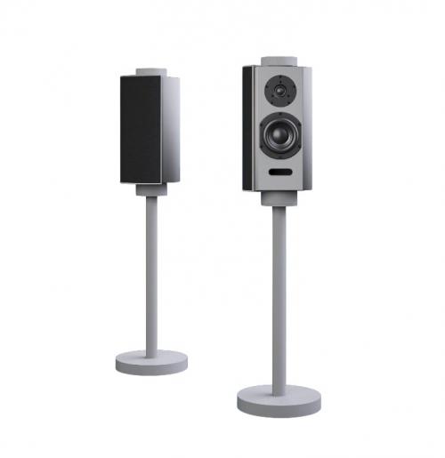 Стойки под акустику Goldmund Pulp Stand Silver Grey