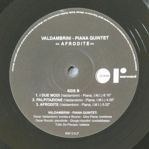 Виниловая пластинка Oscar Valdambrini; Piana, Dino - Afrodite (Black Vinyl LP)