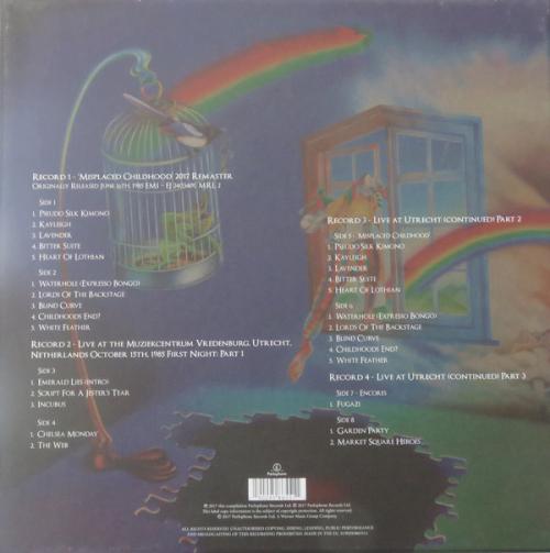 Виниловая пластинка Marillion MISPLACED CHILDHOOD (DELUXE/BOX SET)