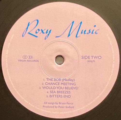 Виниловая пластинка Roxy Music - Roxy Music (Half Speed) (Black Vinyl LP)
