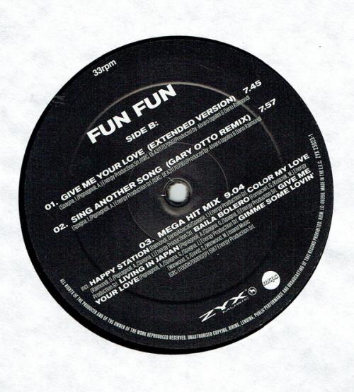 Виниловая пластинка Fun Fun — GREATEST HITS & REMIXES (LP)