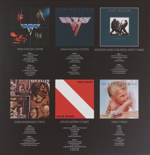 Виниловая пластинка Van Halen - The Collection 1978 - 1984 (Box) (Black Vinyl 6LP)