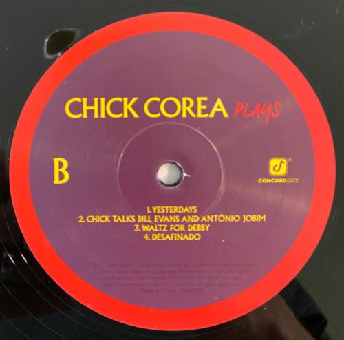 Виниловая пластинка Chick Corea - Plays (Black Vinyl 3LP)
