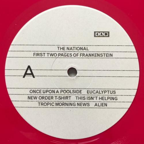 Виниловая пластинка The National - First Two Pages Of Frankenstein (Coloured Vinyl LP)