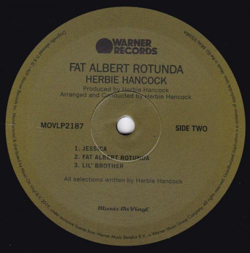 Виниловая пластинка Herbie Hancock - Fat Albert Rotunda (Black Vinyl LP)