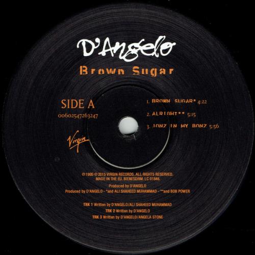 Виниловая пластинка D'Angelo, Brown Sugar (20th Anniversary Edition)