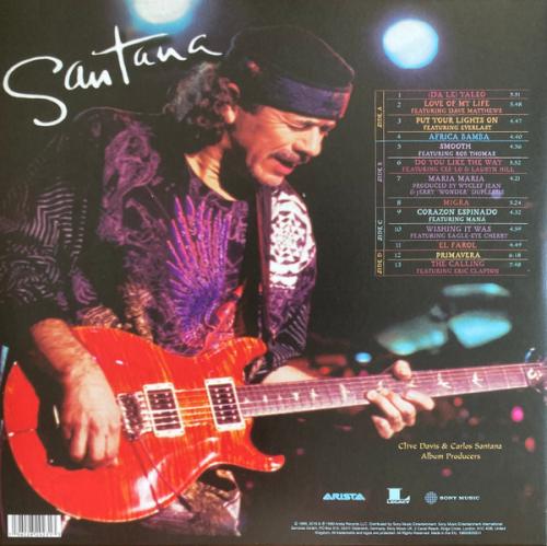Виниловая пластинка Santana - Supernatural (Blue Vinyl 2LP)