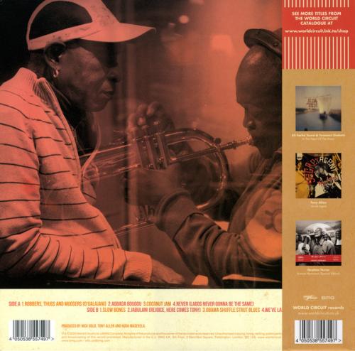 Виниловая пластинка Allen Tony & Hugh Masekela - Rejoice