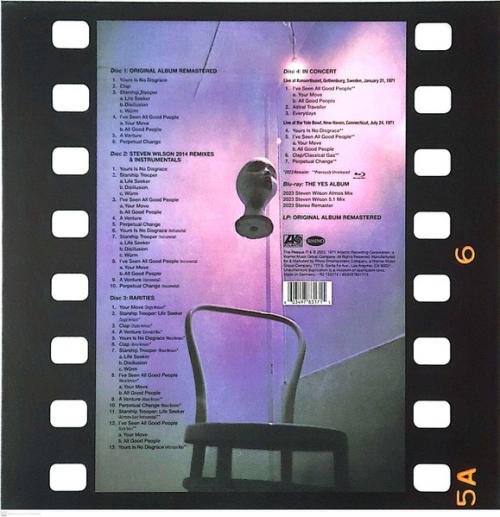 Виниловая пластинка Yes - The Yes Album - deluxe (Black Vinyl 6LP)
